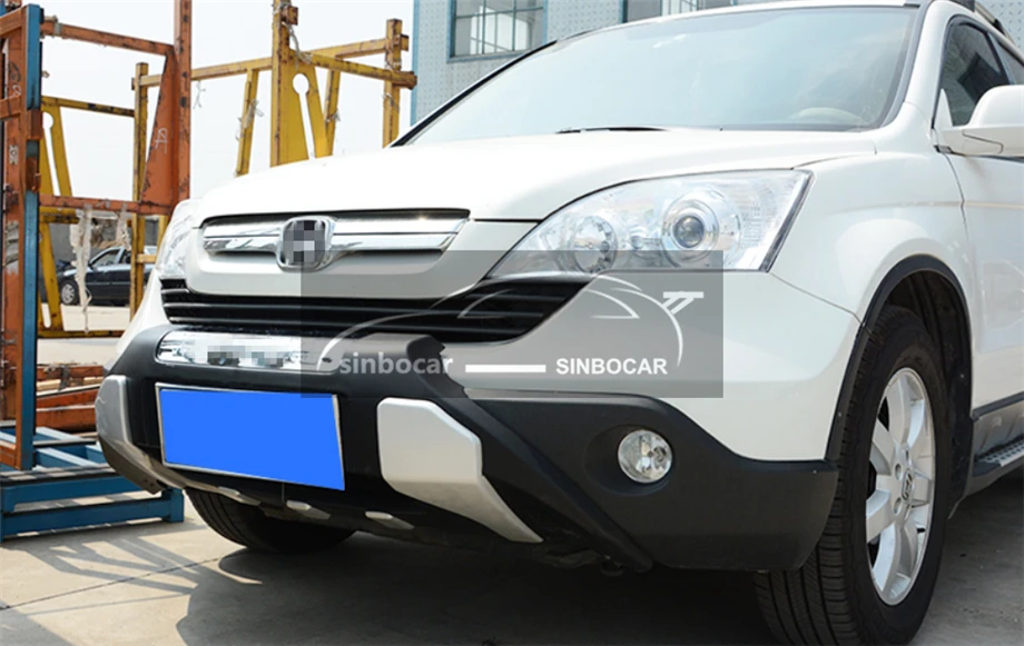 Автомобиль ABS пластик Передний + Задний бампер протектор Подоконник Накладка