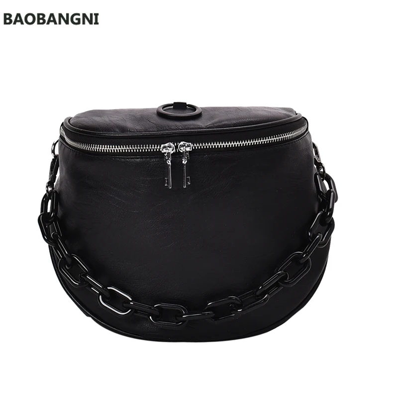 

Vintage Fashion Female Chain Tote Bag New High Quality PU Leather Women's Designer Handbag Travel Shoulder Messenger Bag