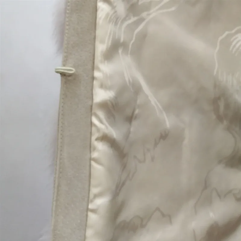 Жилет женский из натурального синего лисьего меха плотный без рукавов зимний 2019 |