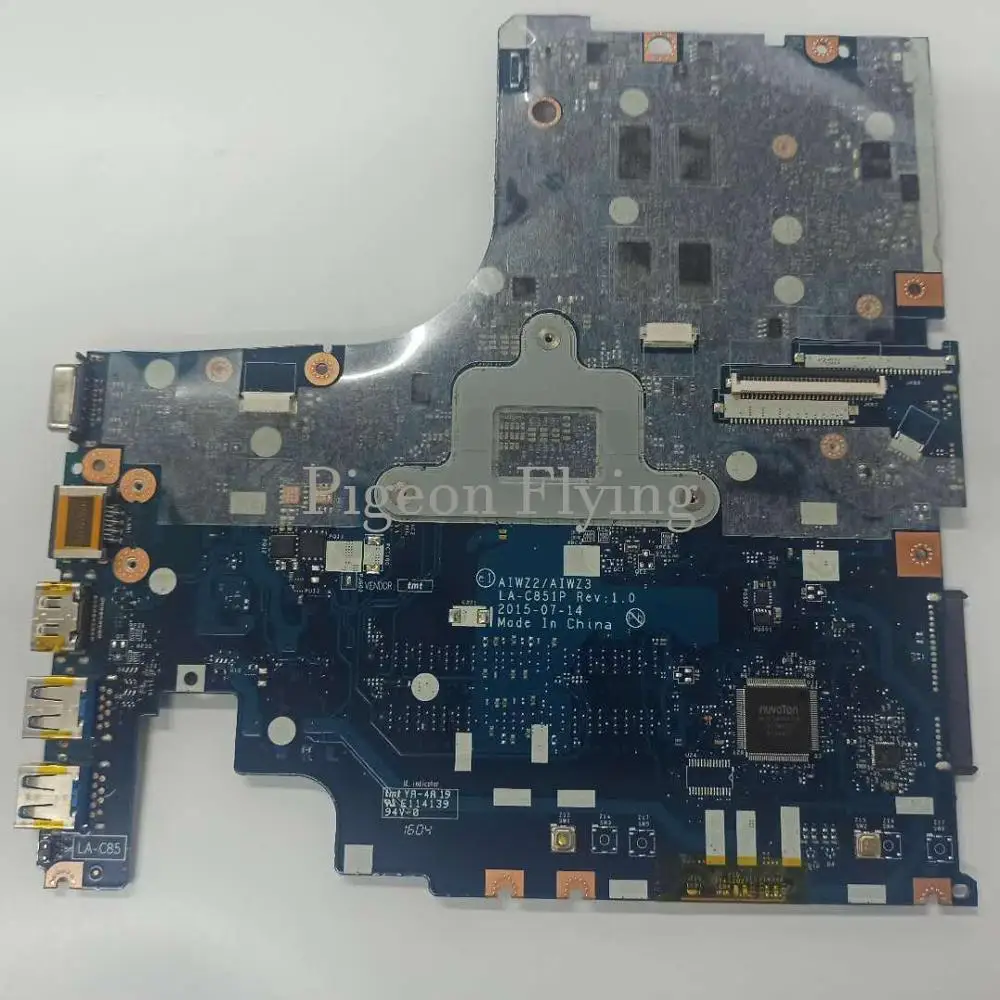 Online 500-15ISK Motherboard Mainboard Für Lenovo Ideapad 80NT AIWZ2/AIWZ3 LA-C851P CPU:I5-6200U GPU:AMD 2G FRU 5B20K34645 5B20K34645
