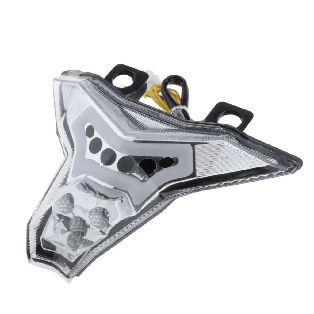 Светодиодные задние фонари для мотоциклов тормозные указатели поворота лампа