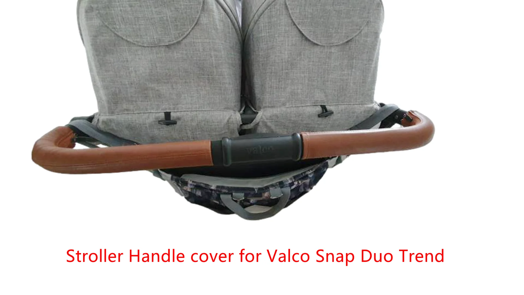 Кожаный чехол для детской коляски Valco Snap Duo, модный защитный чехол для ручки из искусственной кожи, бампер, чехлы для подлокотников, аксессуары для каретки