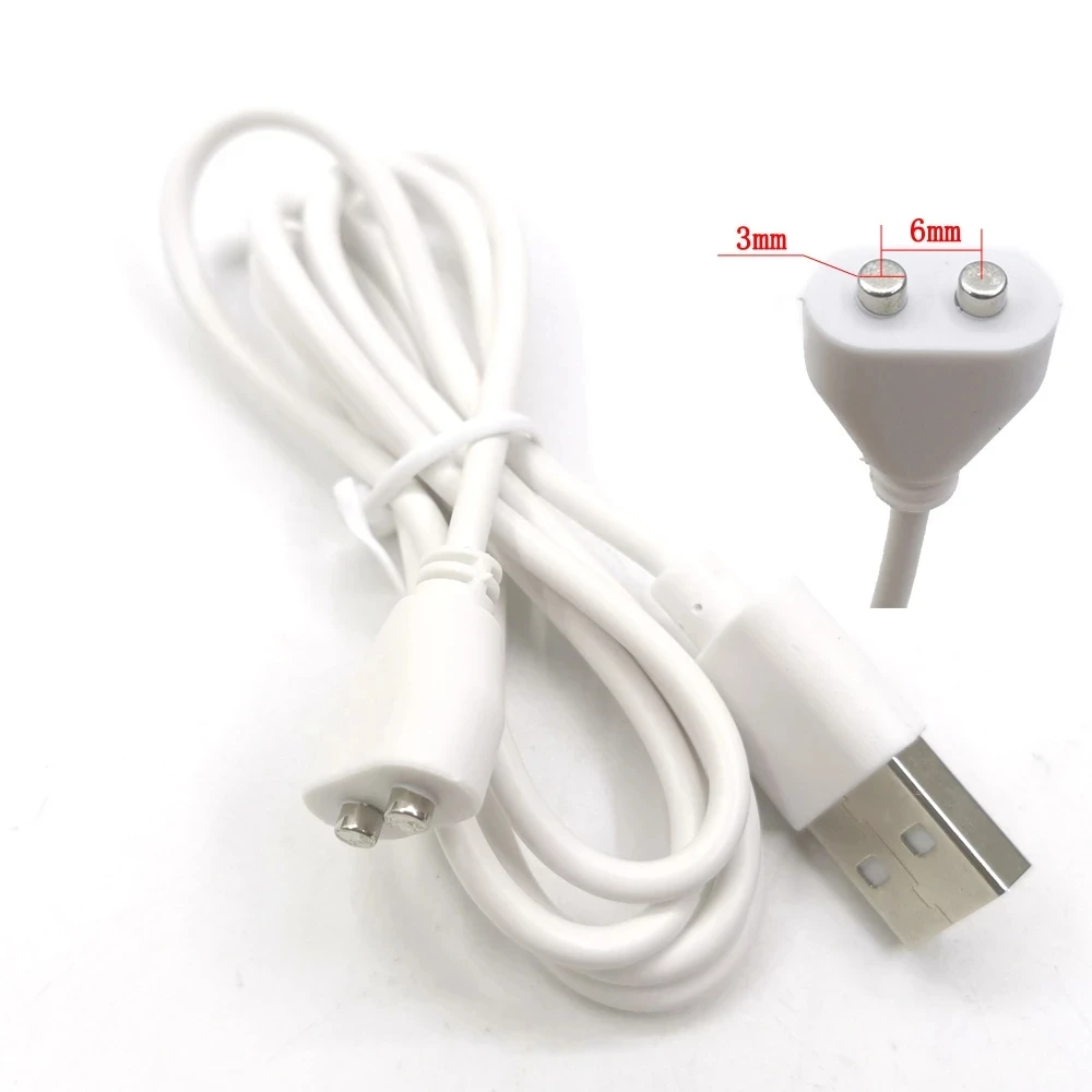 

Магнитный USB-разъем для зарядки, 2 контакта, 6 мм