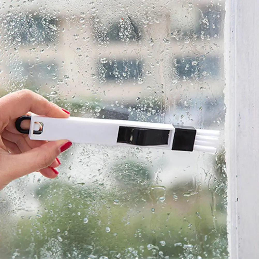 None Corners Edges Dust Cleaning Brush with Mini Dustpan for Window Frame Keyboard | Дом и сад