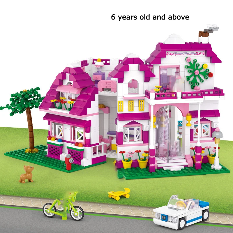 Носки из серии Принцесса большой сад вилла замок дворец Модели Строительные