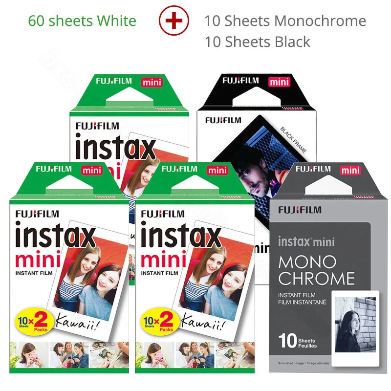 Фотобумага Fuji Fujifilm Instax Mini 9 для Instax Mini 9 7s 8 90 70 25 Instant Polariod camera Share Liplay SP2 1 Printer