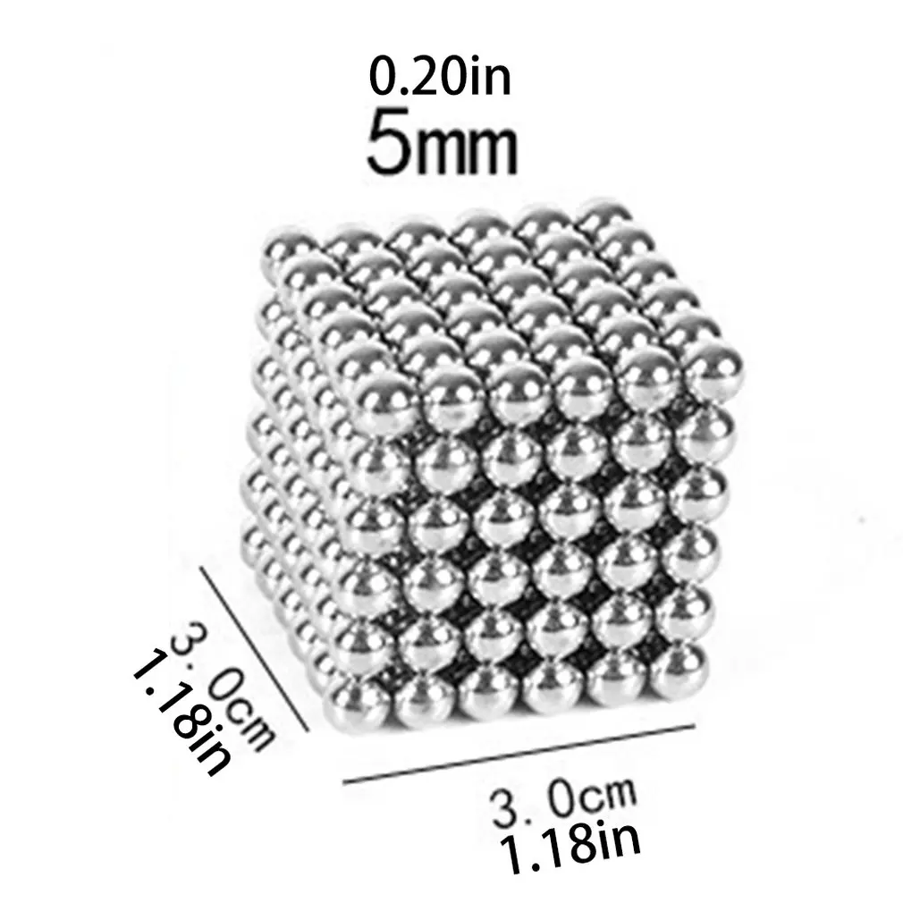 

Magic Magnet Magnetic Blocks Balls Diy Sphere Cube Beads Building Toys Leisure Decompression Magic Cube Toys