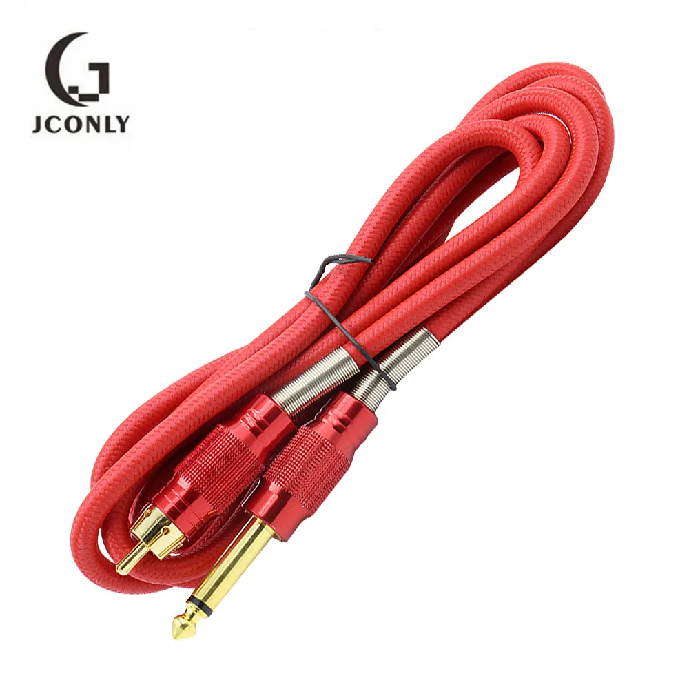 

Hot Sale RCA Tattoo Clip Cord Cable Red Tattoo Cord Wire Hookline for Tattoo Machine Tattoo Power Supply Tattoo Accessories