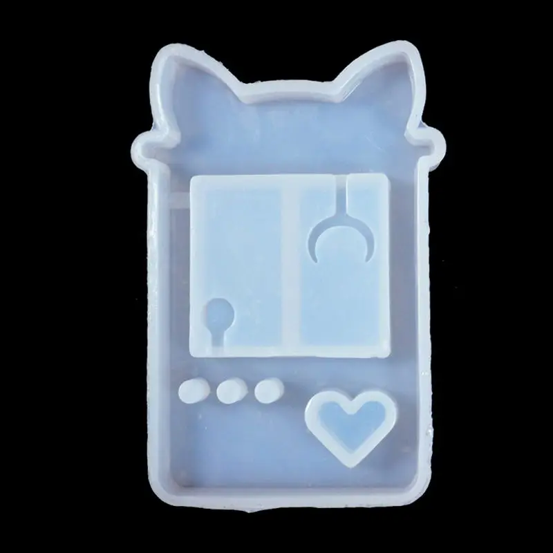 

Quicksand Cat Paw Game Console Epoxy Resin Silicone Mold Jewelry Pendant Tools