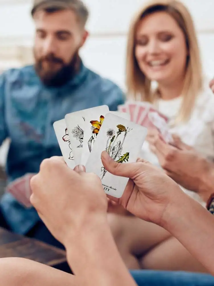 Лидер продаж ботанические карты с изображением ведьмы изгороди и оркула 40 шт.