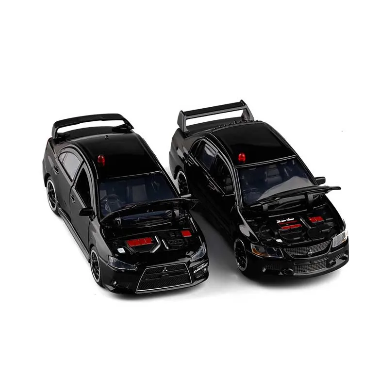 Реалистичная сирена для полицейского автомобиля Mitsubishi EVO Lancer 9 в масштабе