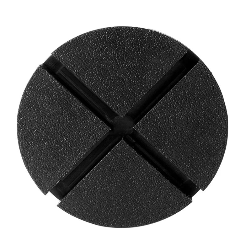

Rubber Jack Pads Round Shape Jack Adapter Frame Rail Pinch Welds Protector for Trolly and Lifting Platforms
