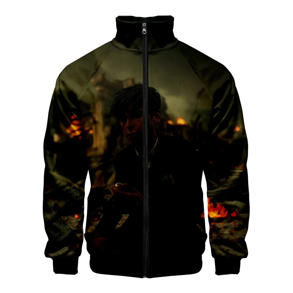 

The Umbrella Academy Men's Stand Collar Zipper Jacket Coats Casual Sweatshirts Male Tracksuit Fashion Jacket Clothing Streetwear