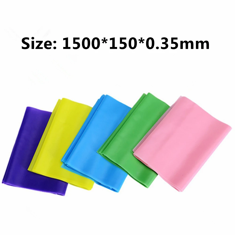 Пилатес Theraband эластичные резинки Для мужчин женщин Лиги упражнения на растяжку