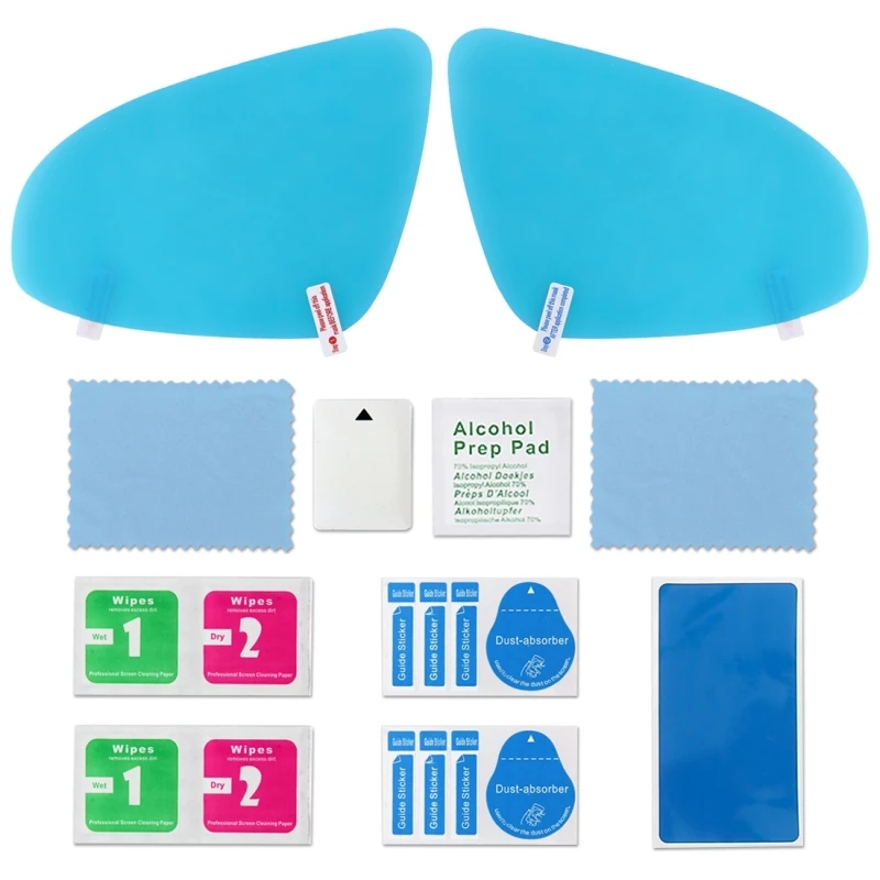 Автомобильное зеркало заднего вида защитная пленка для Skoda Octavia 2010-2012