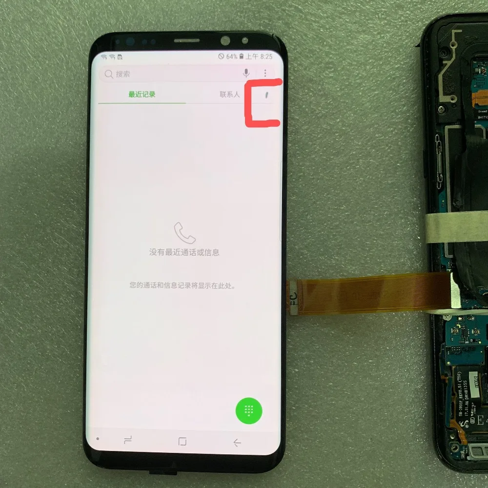 Для samsung Galaxy S8 plus G950F G950A G955f G955u ЖК-дисплей с сенсорным экраном дигитайзер супер AMOLED экран+ рамка