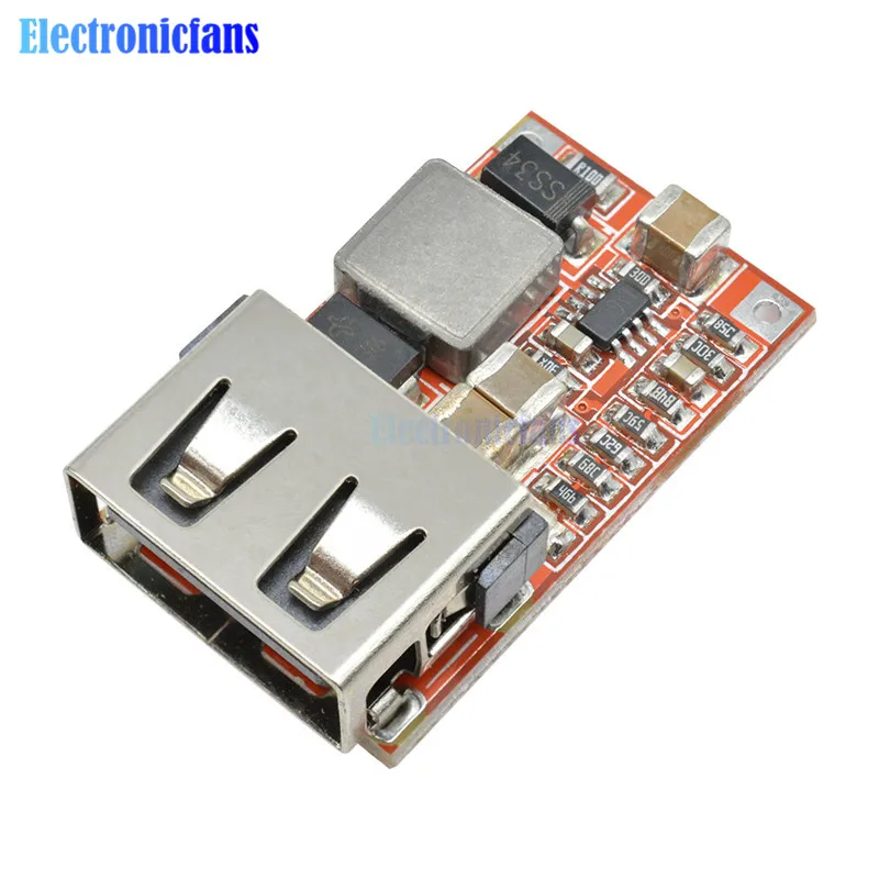 5 шт. понижающий модуль зарядного устройства USB 6 24 в 12 В 3 А|dc-dc step down|12v to 5vdc-dc down module |