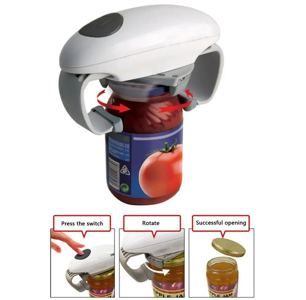 Автоматическая открывалка для банок автоматическая консервов электрическая