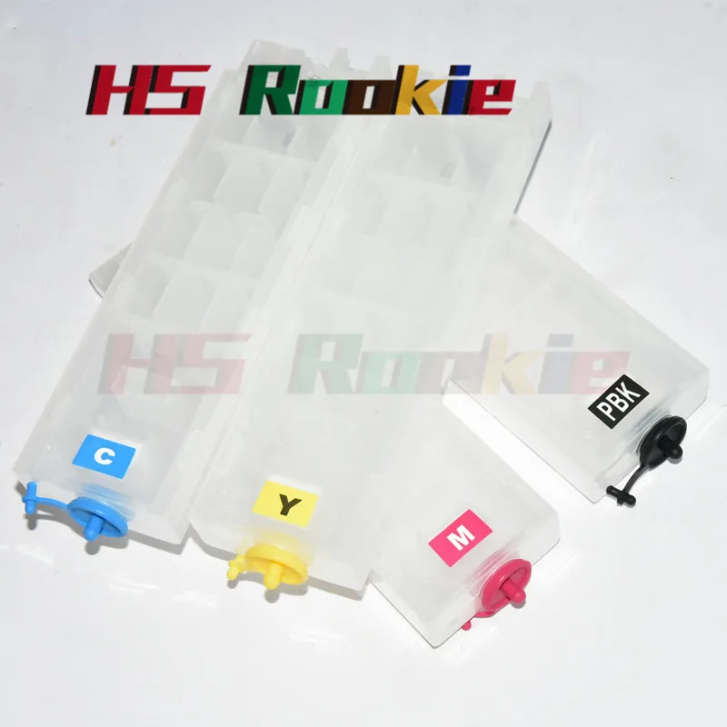 

1Set Refillable Ink Cartridge no chip T945 T9451 T9452 T9453 T9454 For Epson T945xl Workforce Pro WF-C5290 C5790 C5210 C5710