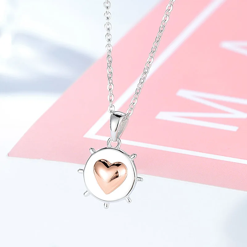 TONGZHE оптовая продажа подвески и ожерелья из стерлингового серебра 925 пробы с