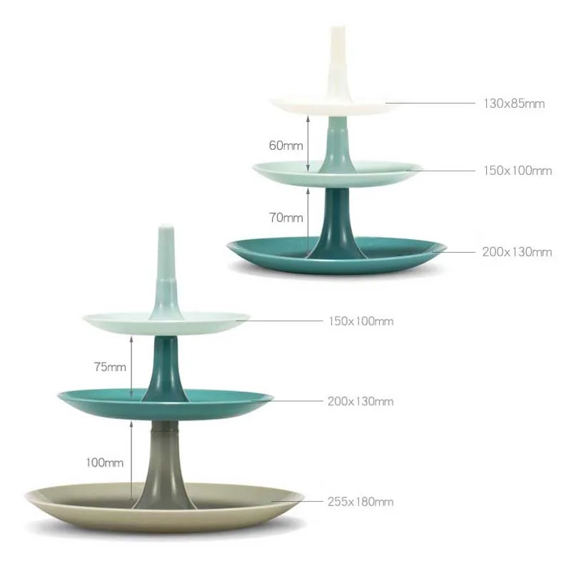 

Multi-layer Fruit Storage Tray Cake Rack Family Party Dessert Storage Rack Wedding Decoration Snack Rack Kitchen Accessories