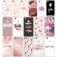 61aa proverb phrase motto soft tpu case cover for huawei p8 p9 lite 2017 mate 10 20 lite