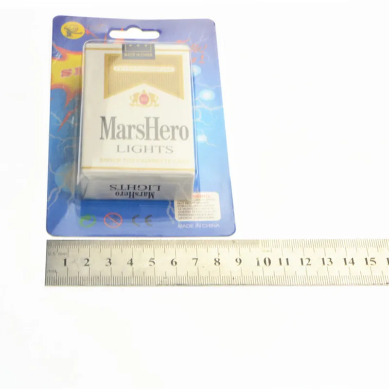 Электрическая коробка для сигарет игрушка электрический человек удар слизь