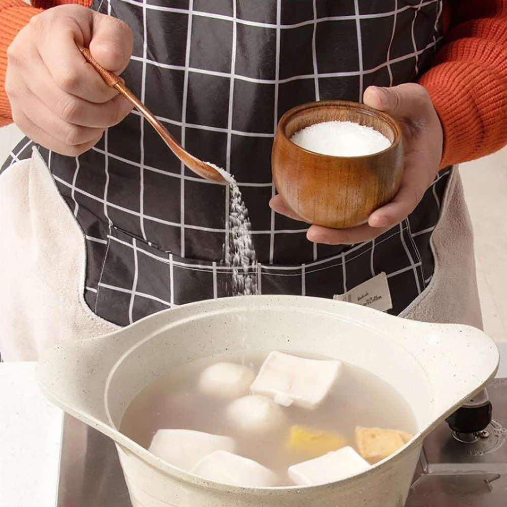 Баночка из натурального дерева для специй и соусов 1 шт. | Дом сад