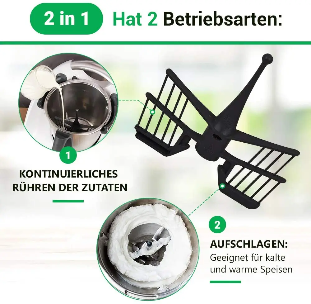 Бабочка венчик для взбивания Vorwerk TM5 TM6 Еда процессор смешивание перемешивание