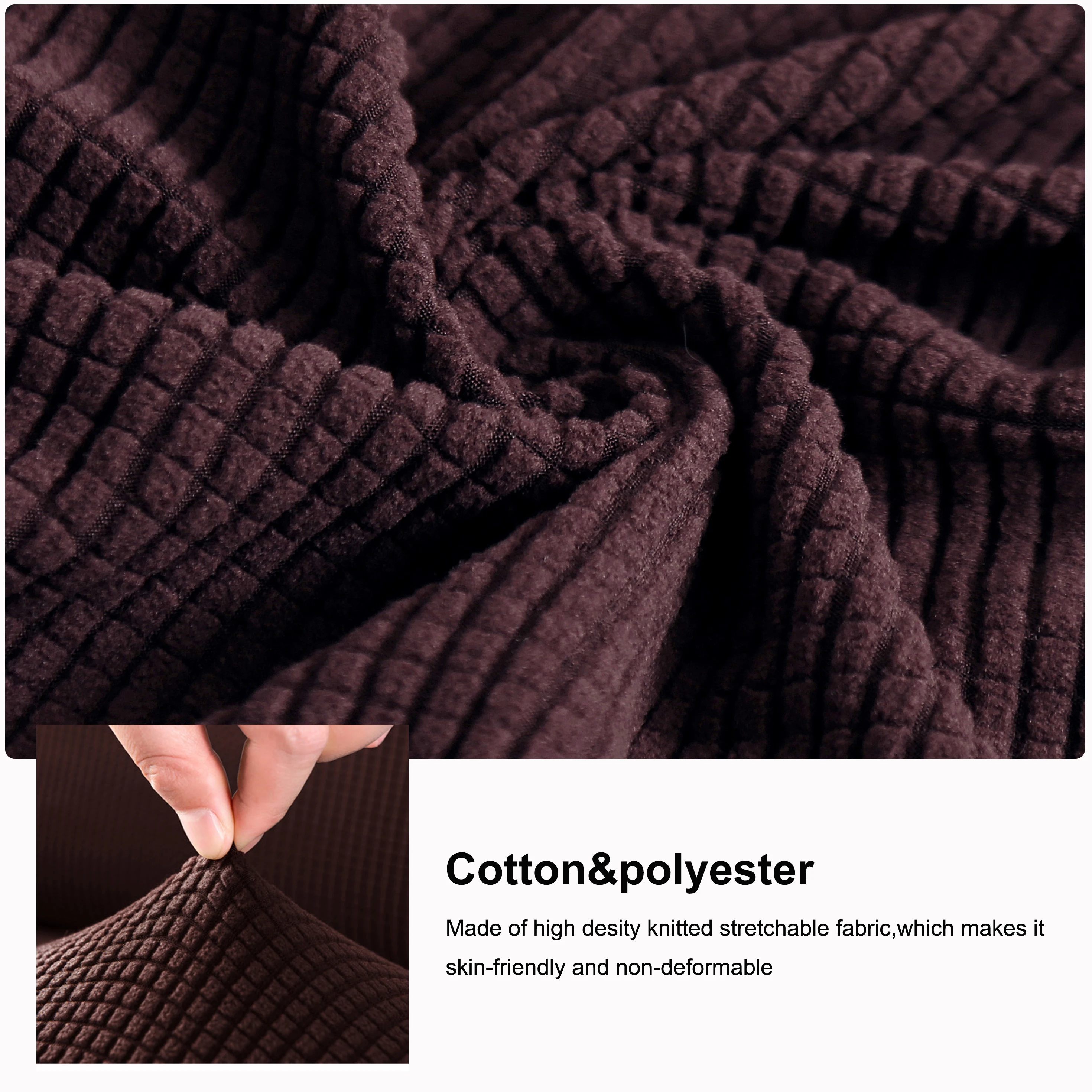 Съемные чехлы на стулья эластичные из спандекса для стульев белые Чехлы столовой