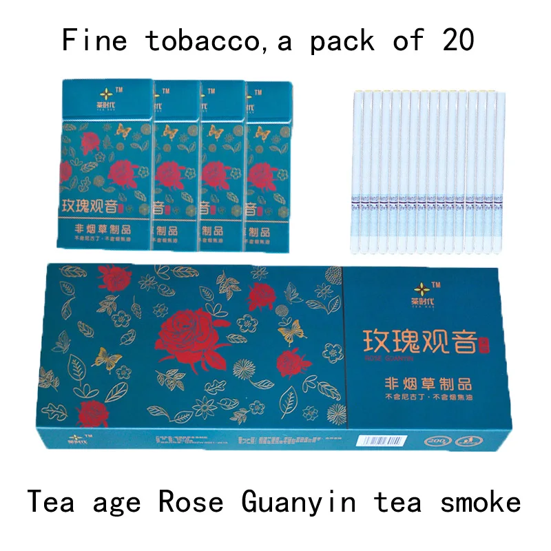cigarettes ten packs Cigarettes herbal clearing lung to Quit smoking or No Nicotine& Tobacco Cigarettes Clear lung - Color: cigarettes ten packs