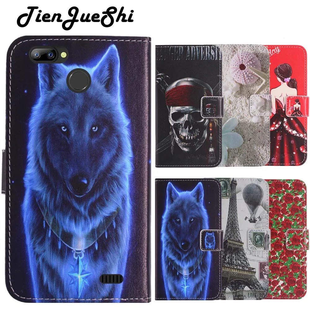 Модный защитный кожаный чехол TienJueShi бумажник для Blackview A7 Pro 5 дюймов|case for blackview|case