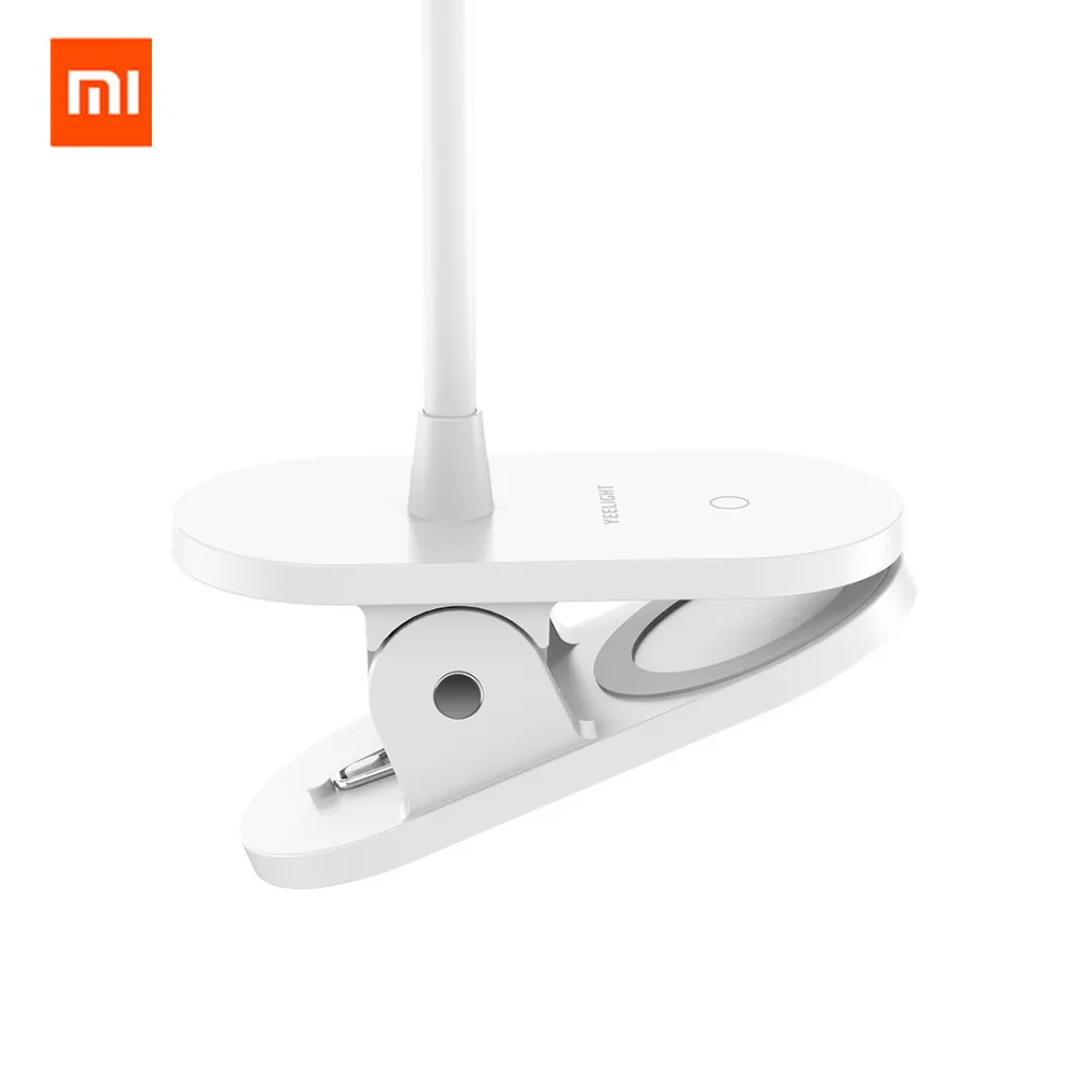 Новейший Xiaomi Yee светильник Mijia светодиодный настольный на клипсе ночной
