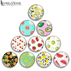 12 мм 14 мм 16 мм 20 мм 25 мм 30 мм 705 фруктовая микс круглая бижутерия со стеклянными кабошонами в поисках 18 мм оснастки кнопки Шарм Браслет