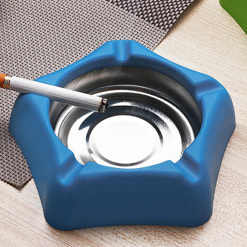 Креативная портативная пепельница в форме звезды антиобжигающая сигарета