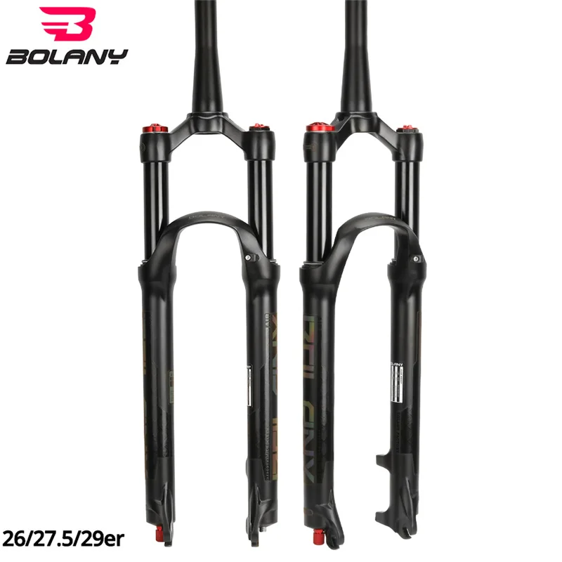 Велосипедная вилка BOLANY Solo Air с регулировкой отскока передняя подвеска для