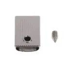 10 шт., металлические зажимы для застежки-молнии с винтами