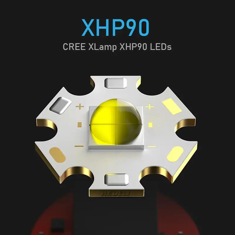 XHP90 самый мощный Usb масштабируемый светодиодный фонарик Xhp70.2 тактический фонарь