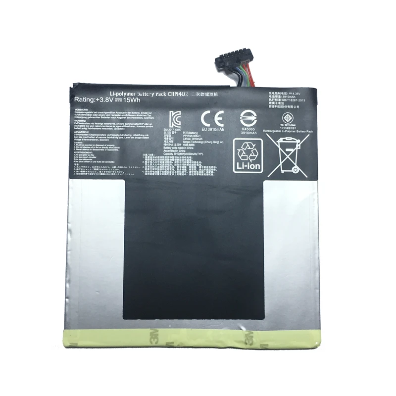 Литий полимерный аккумулятор для планшета ASUS Fone Pad 7 ME375C FE375 FE375CXG K019 3910 мАч C11P1402| |