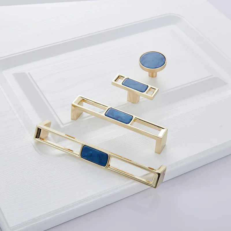 

Golden Drawer Handle Wardrobe Door Handle Modern Light Luxury Cabinet Handle Drawer Handle Round Single Hole Small Handle