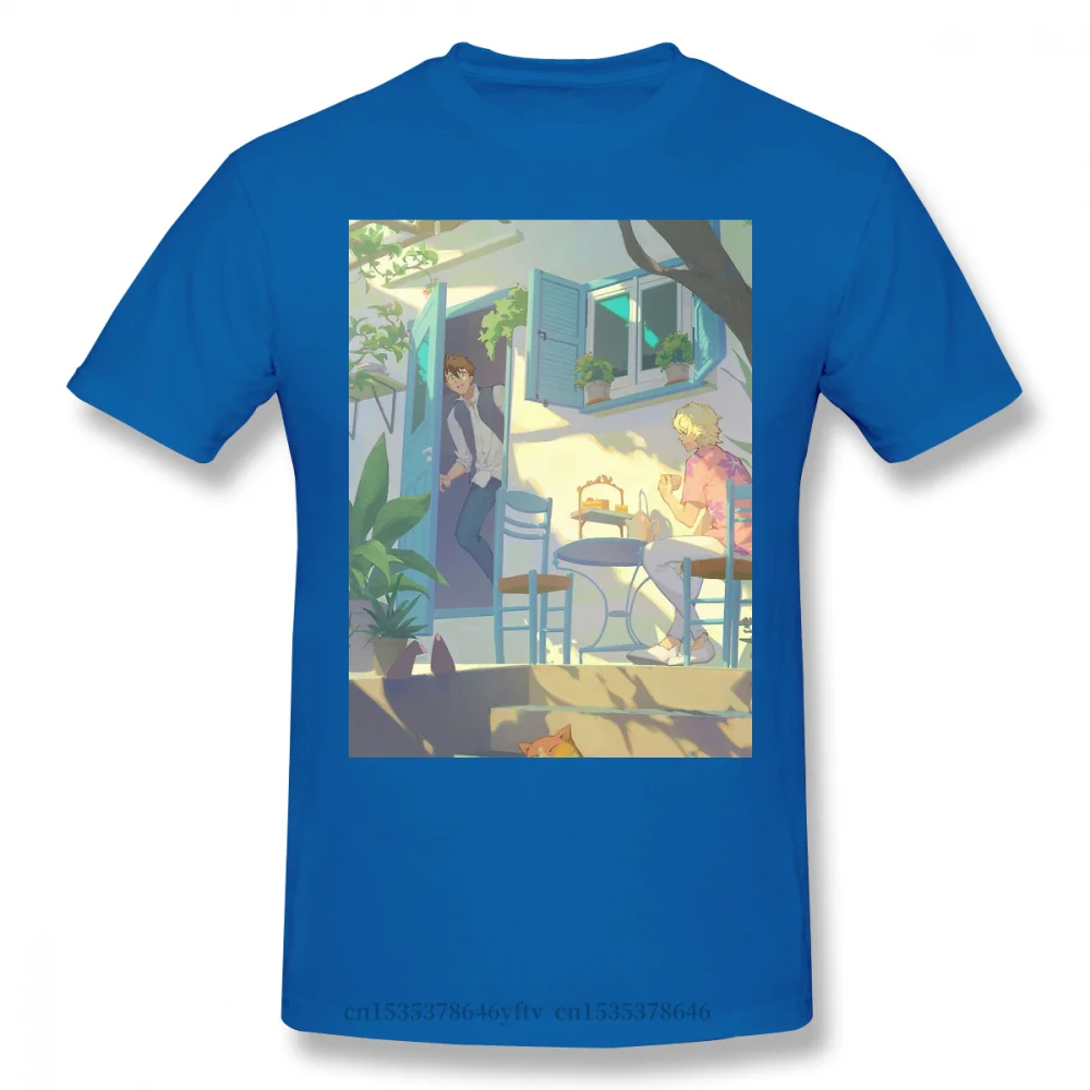 

2021 Leisure Fashion cotton T-shirt Clothing Great Pretender Laurent Thierry Abigail Jones Anime Red Scene Chiffon Short Sleeve