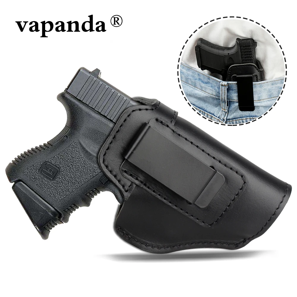 Vapanda Huntin g кобура для пистолета Beretta 92 Glock 17 19 22 23 M& P Аксессуары кобура для пистолета Кожаный скрытый тактический Чехол для пистолета