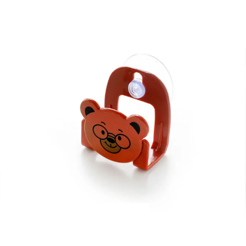 

Cartoon kitchen sink storage rack sponge wipe layout rack suction cup bathroom debris rack kitchen tool accessories cute animals