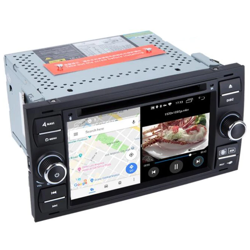 2 Din Android 9 0 dvd плеер автомобиля мультимедиа FORD Focus II (2005 2007) C Max Fusion (2006 2011) радио gps