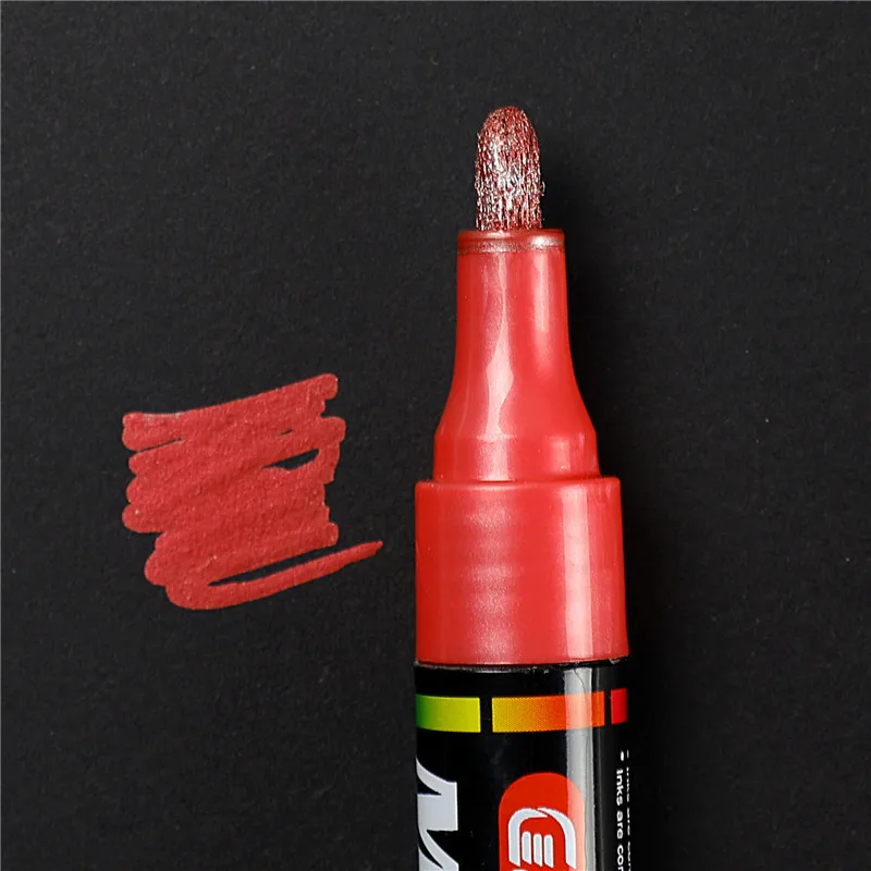 20 цветов 3 мм акриловый маркер для рисования металлическая ручка керамики