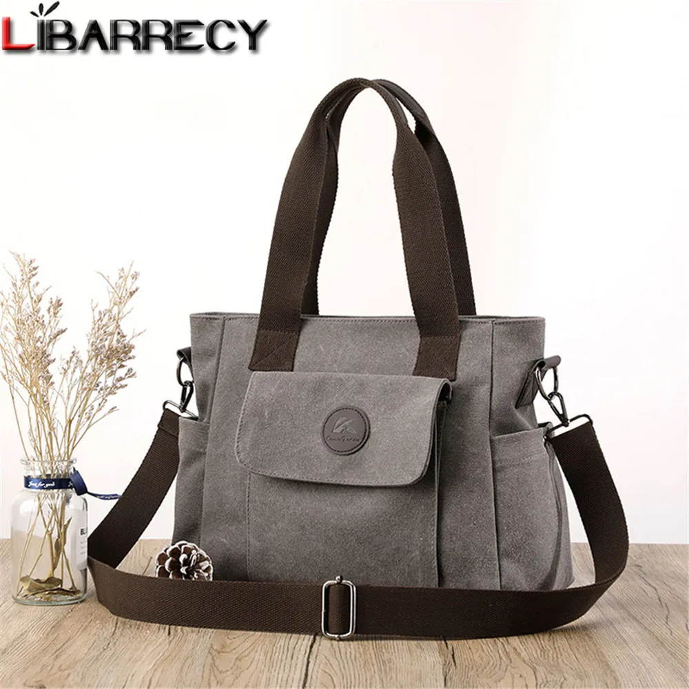 

Multifunctional Designer Women Shoulder Bags High Quality Canvas Ladies Messenger Bag Fashion Design Women's Handbag Bolso Mujer
