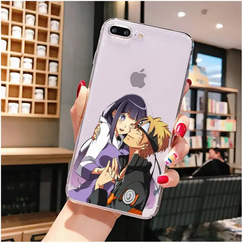 

Yinuoda Hyuga Hinata Naruto Phone Case For iPhone X XS MAX 6 6s 7 7plus 8 8Plus 5 5S SE 2020 XR 11 11pro max Clear funda Cover