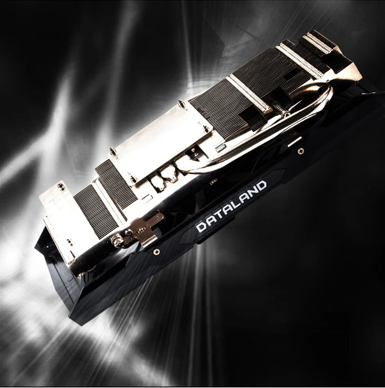 Графическая карта Dataland Radeon RX580 8G rx 580 с питанием от Radeon интуитивно понятный графический двигатель AORUS 256 бит 8 Гб графическая карта AMD PC