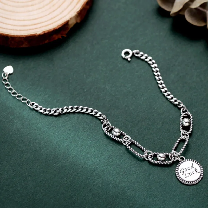 Браслеты YIZIZAI в стиле панк с серебряным покрытием хороший женский браслет
