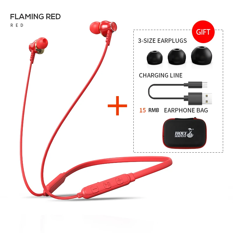 HOLY SERPENT F2 Спортивные Bluetooth 5 0 наушники с активным шумоподавлением/Беспроводная